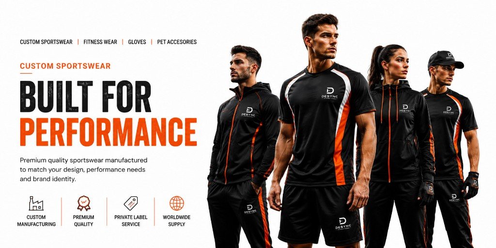 DESYNC INTERNATIONAL — Built for performance custom sportswear